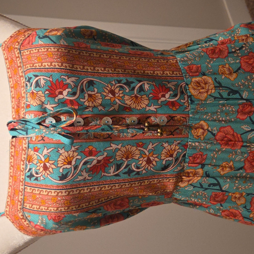 Floral Maxi Dress - Multicolor - Picture 2 of 4